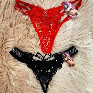 BOGO!! Brand New ZHIDEAI THONG PANTY-O/S